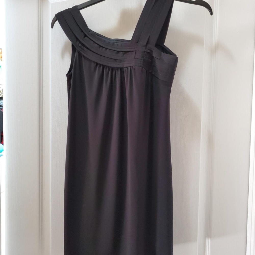 #266 Sangria Black Dress Size 4p